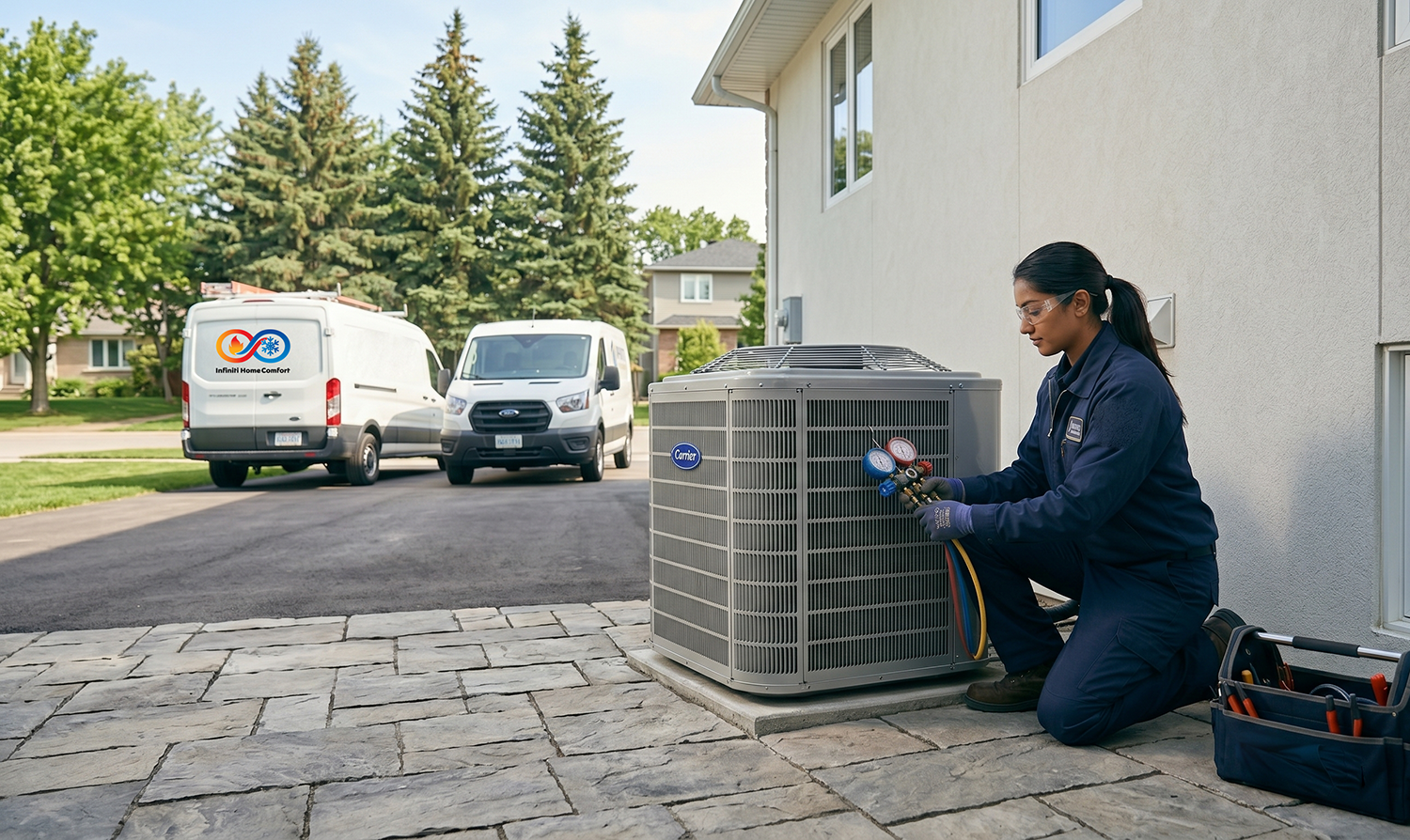 Services infiniti home comfort ac