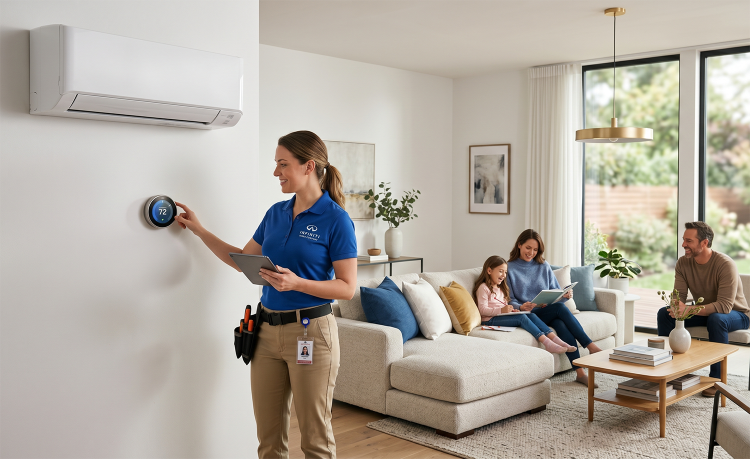 Services infiniti home comfort ductless