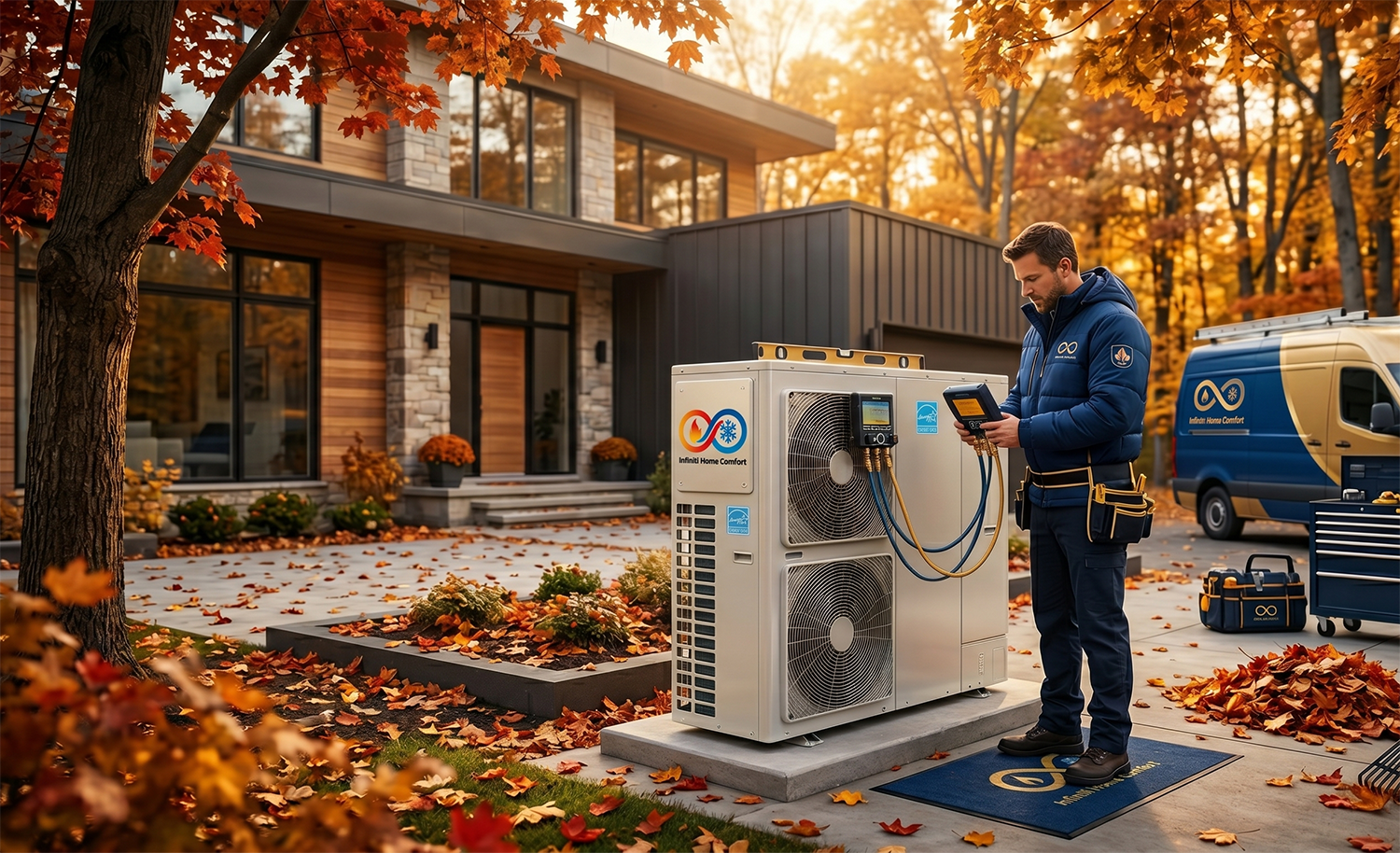 Services infiniti home comfort heat pump